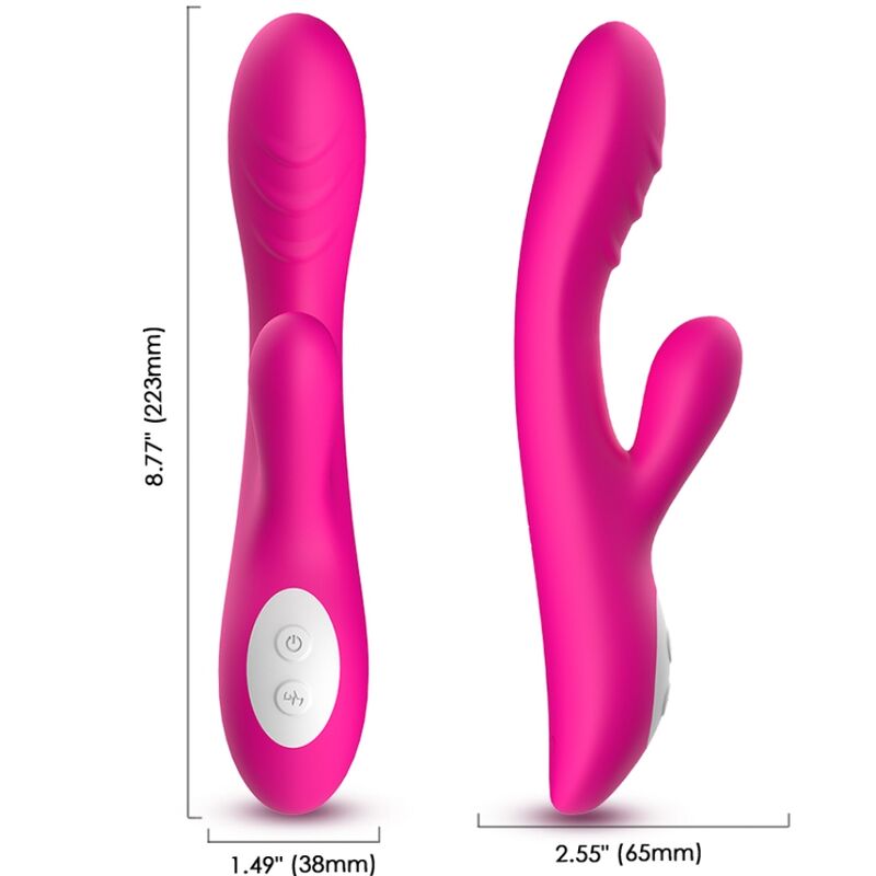 Armony - Vibrateur Spark Effet Chaleur Fuchsia - Image 3