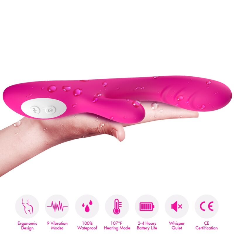 Armony - Vibrateur Spark Effet Chaleur Fuchsia - Image 4
