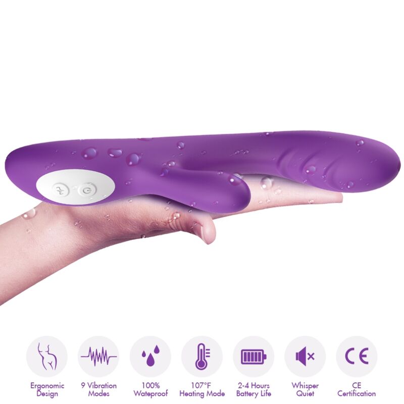 Armony - Spark Vibrator Heat Effect Purple - Image 3