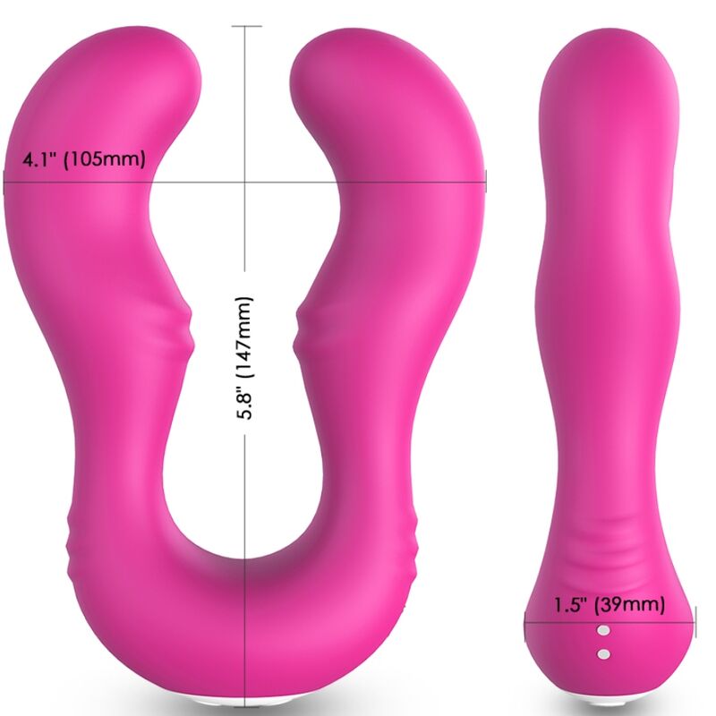 Armony - Vibrateur Seraph Double Télécommande Fuchsia - Image 4