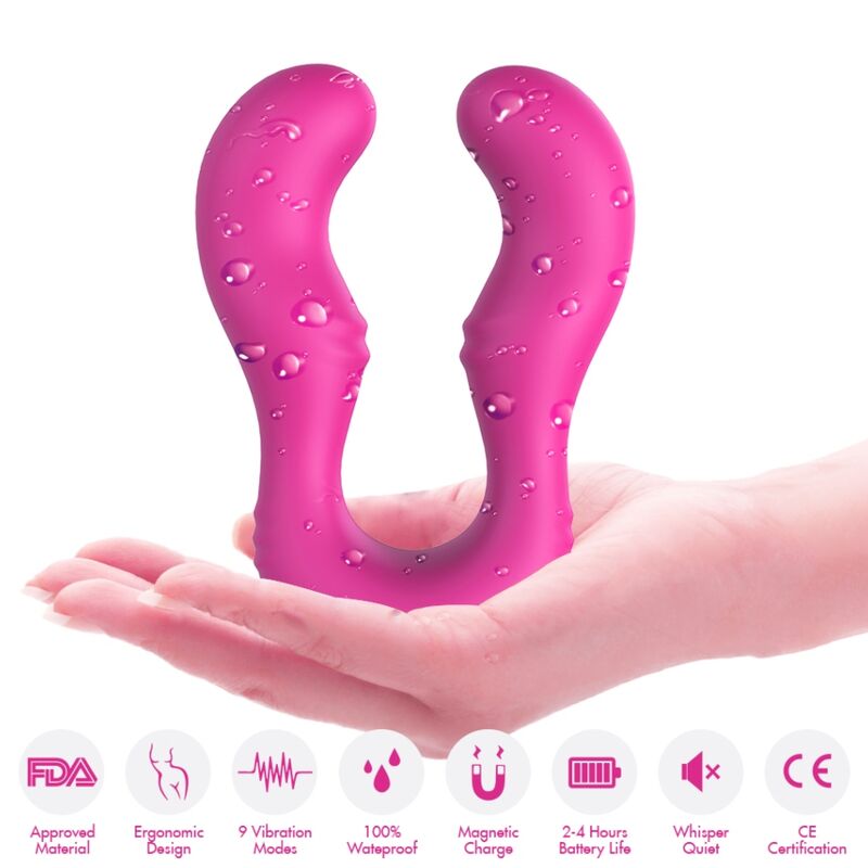 Armony - Vibrateur Seraph Double Télécommande Fuchsia - Image 5