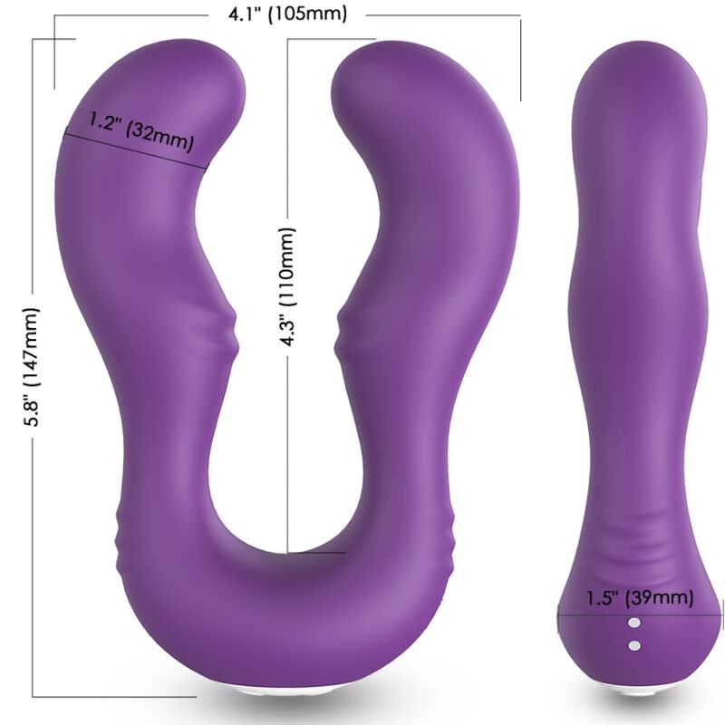 Armony - Vibrateur Seraph Double Télécommande Violet - Image 4