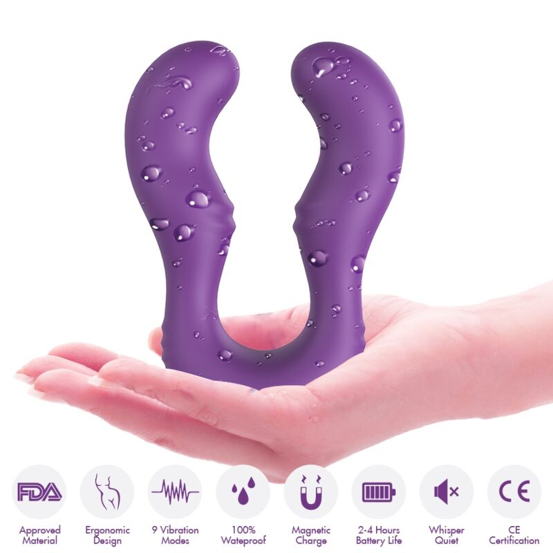 Armony - Vibrateur Seraph Double Télécommande Violet - Image 5