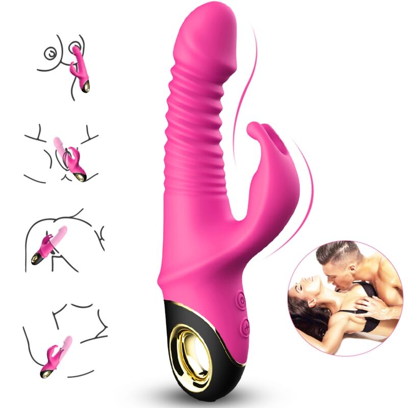 Armony - Zing Gode Vibrateur Lapin Fuchsia - Image 3