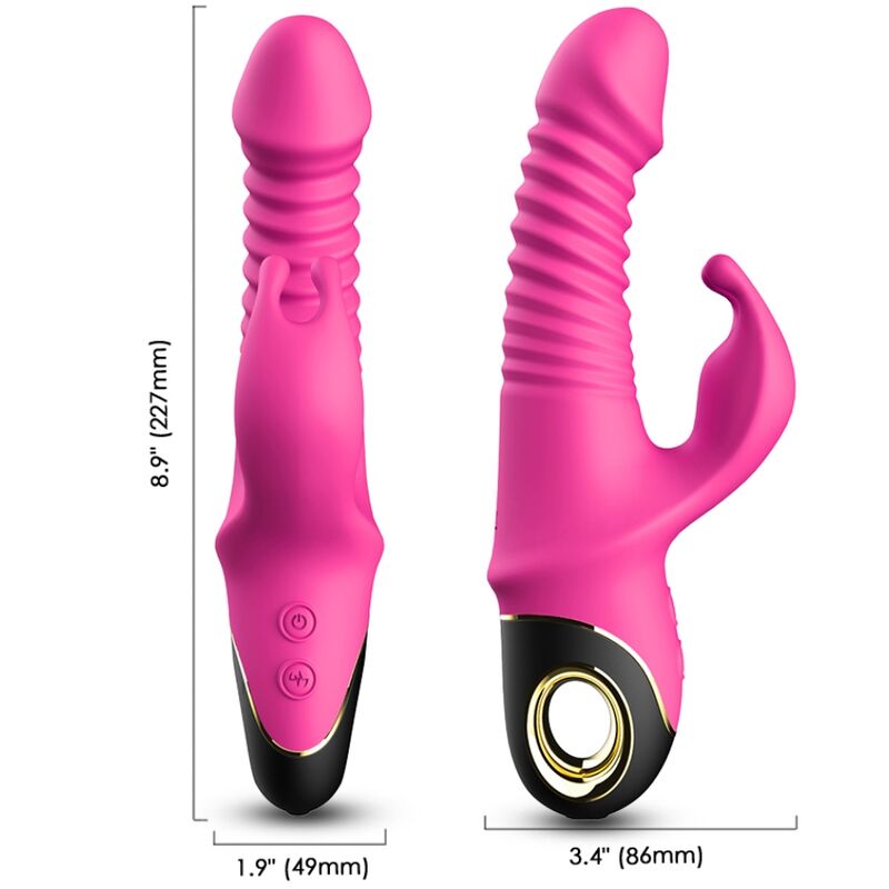 Armony - Zing Gode Vibrateur Lapin Fuchsia - Image 4