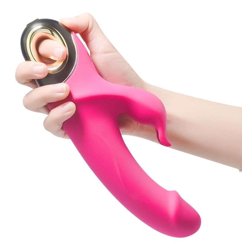Armony - Meteror Dildo Vibrateur Lapin Rotateur Fuchsia - Image 5