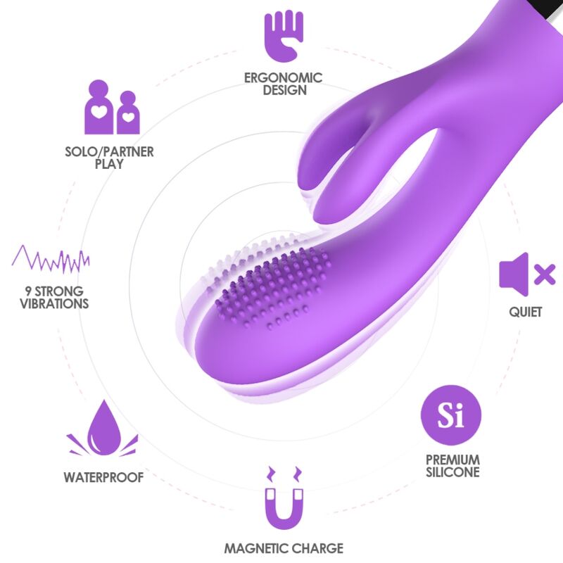 Armony - Vibrateur Lapin Violet - Image 4