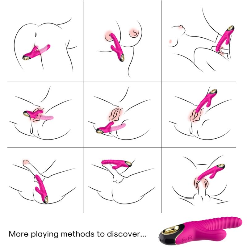 Armony - Vibrateur Eternity Silicone Fuchsia - Image 3