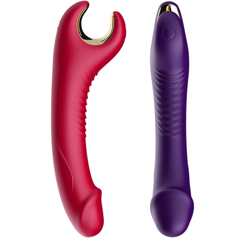 Armony - Vibrateur & Rotateur Prince Dildo Rouge - Image 5
