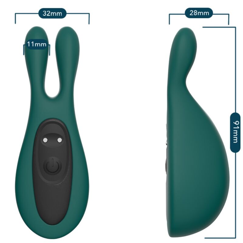 Armony - Stimulateur & Vibrateur Lapin Vert - Image 5
