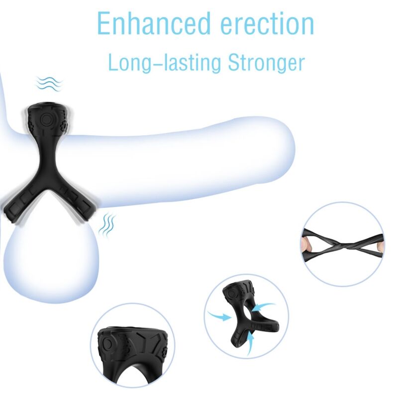 Armony - Ring Vibrator & Multiposition Black - Image 3