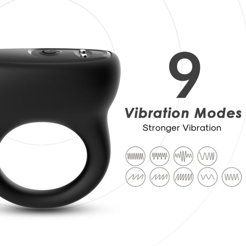 Armony - Ring Vibrator Black - Image 5