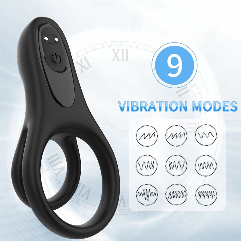 Armony - Vibrateur Double Anneau Noir - Image 4