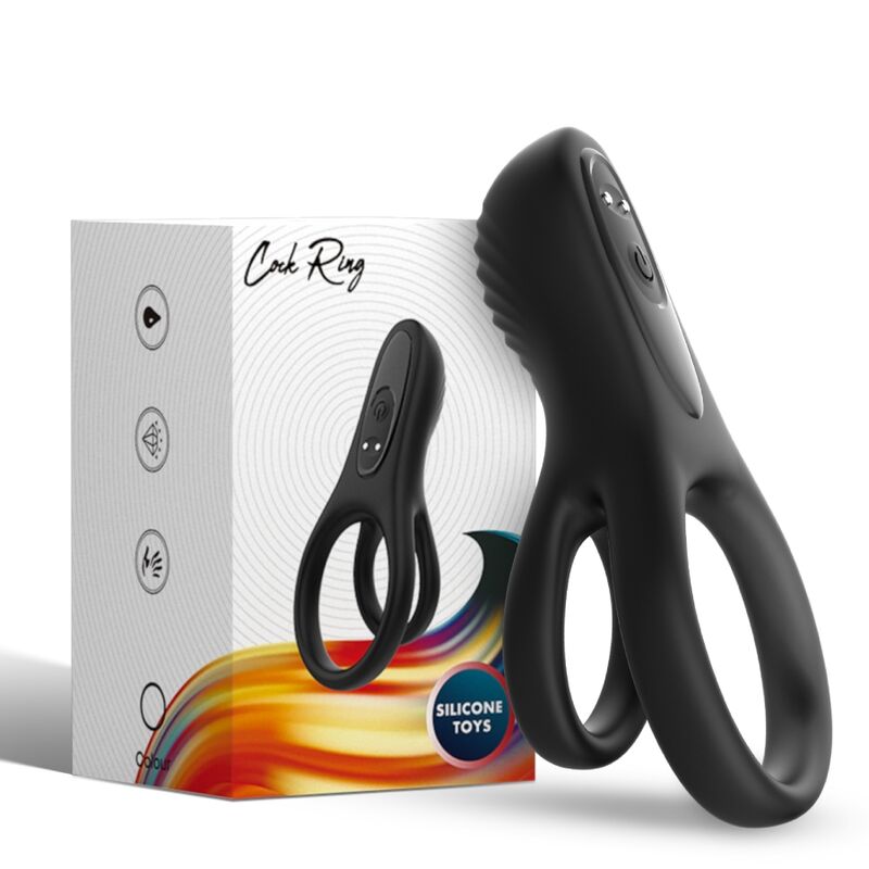 Armony - Vibrateur Double Anneau Noir - Image 6