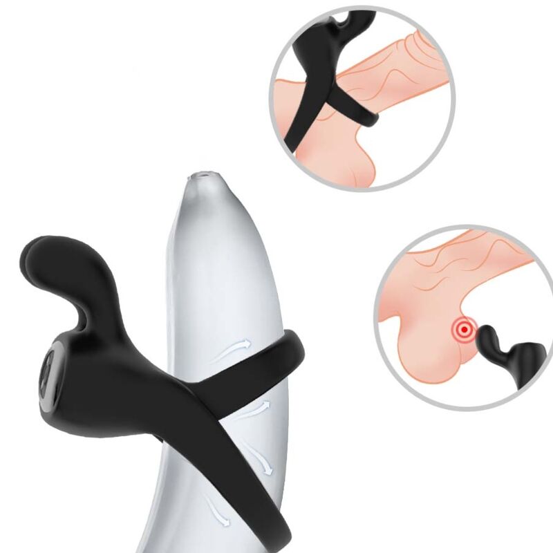 Armony - Anneau Vibrateur Lapin Noir - Image 3