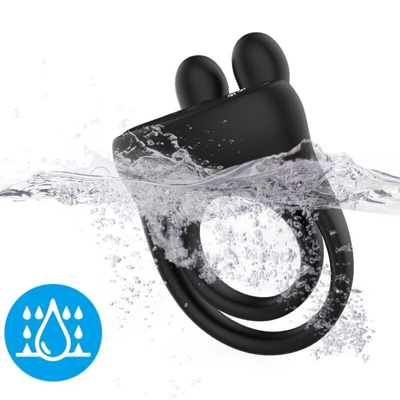 Armony - Anneau Vibrateur Lapin Noir - Image 4