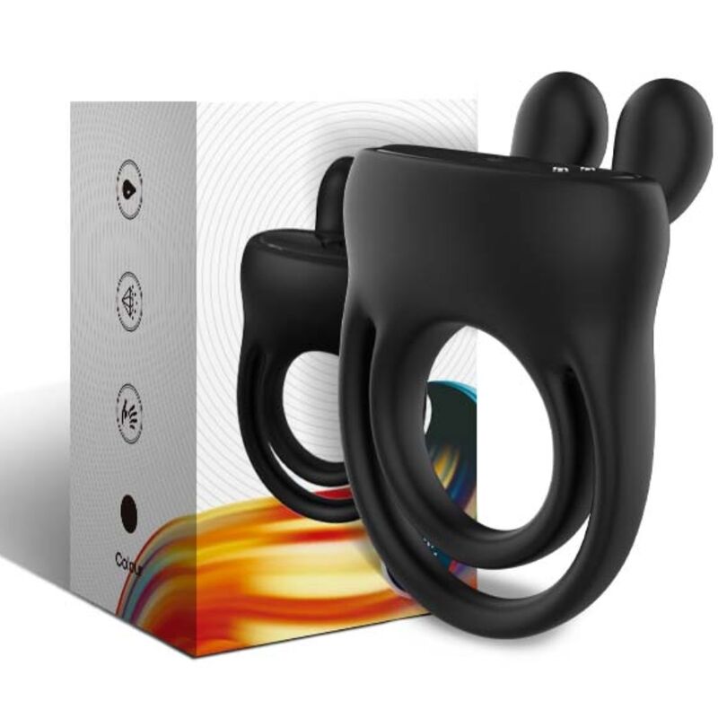 Armony - Anneau Vibrateur Lapin Noir - Image 6
