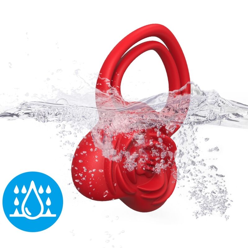 Armony - Anneau Vibrateur Coeur Rouge - Image 5