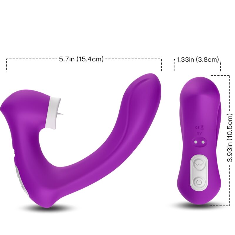 ARMONY - SECRETKISS LICKING VIBRANT CLITO & VIBRATEUR COURBE VIOLET - Image 4