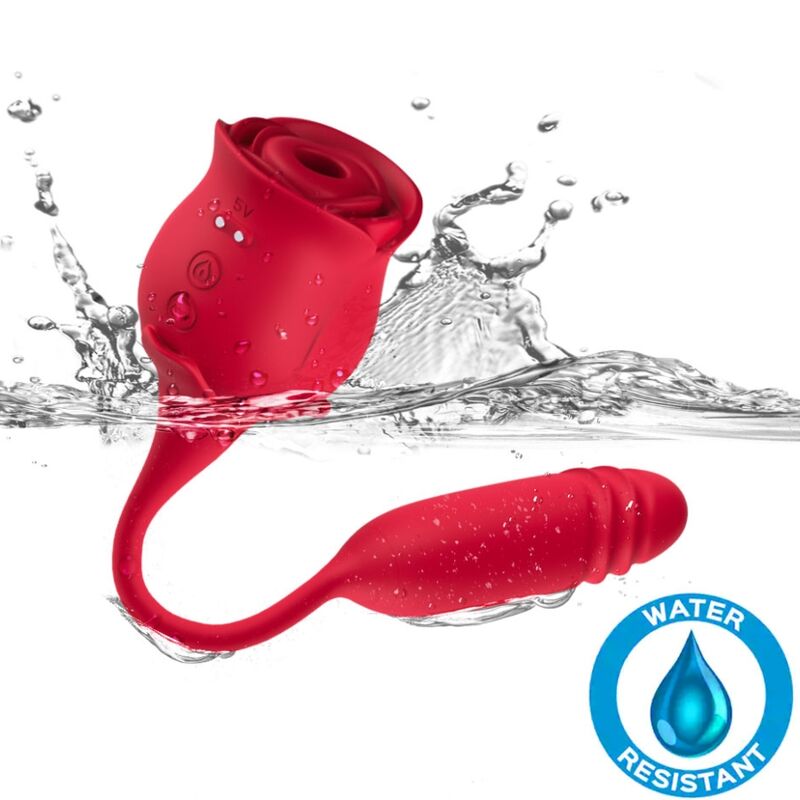 ARMONY - ROSEKNIGTH ASPIRATEUR DE CLITORIS ET VIBRATEUR ROUGE - Image 4