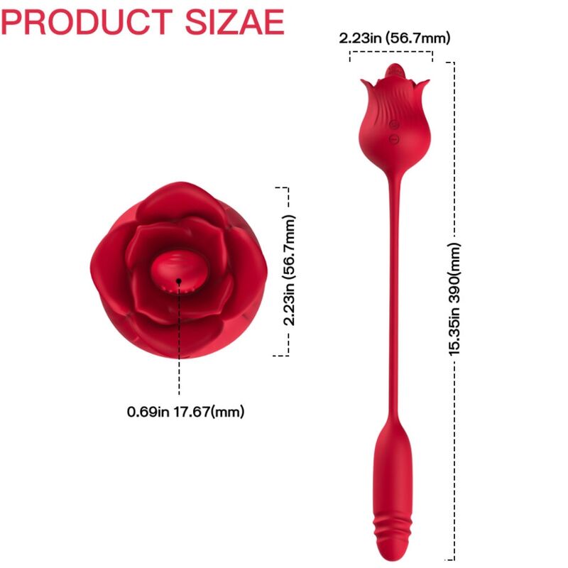 ARMONY - ROSELIP LICKING VIBRANT CLITO & VIBRATEUR ROUGE - Image 5