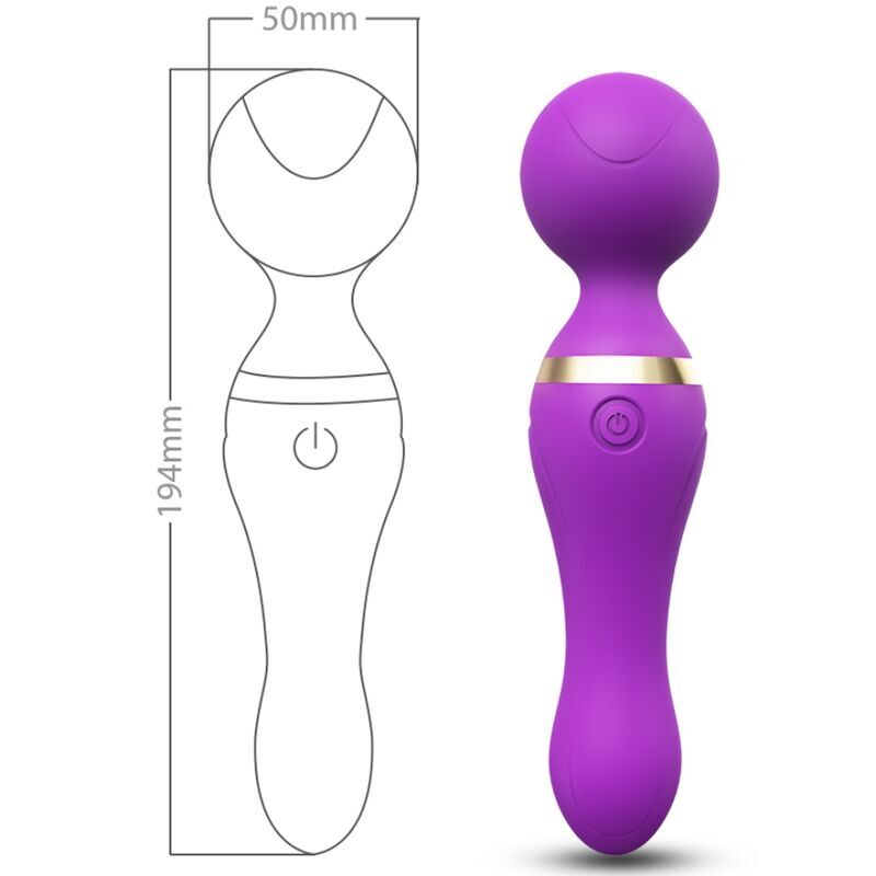 Armony - Freeza Massager & Vibrateur Tête Super Flexible Violet - Image 3