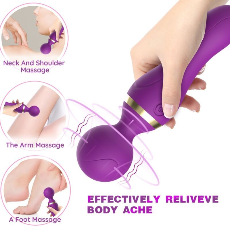 Armony - Freeza Massager & Vibrateur Tête Super Flexible Violet - Image 4