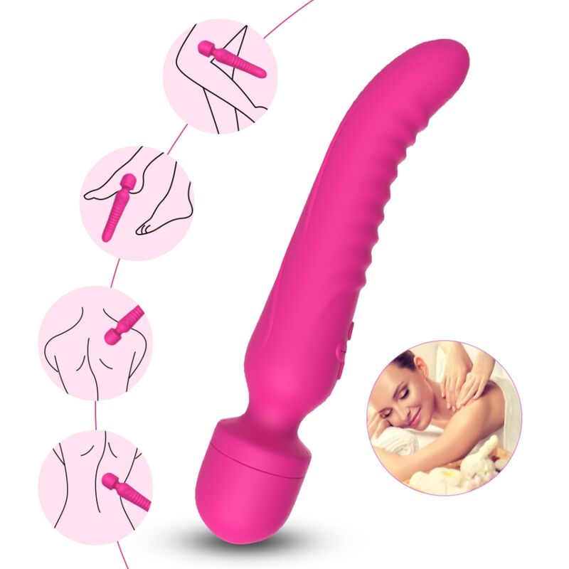 Armony - Mission Massager & Vibrateur Effet Chaleur Fuchsia - Image 3