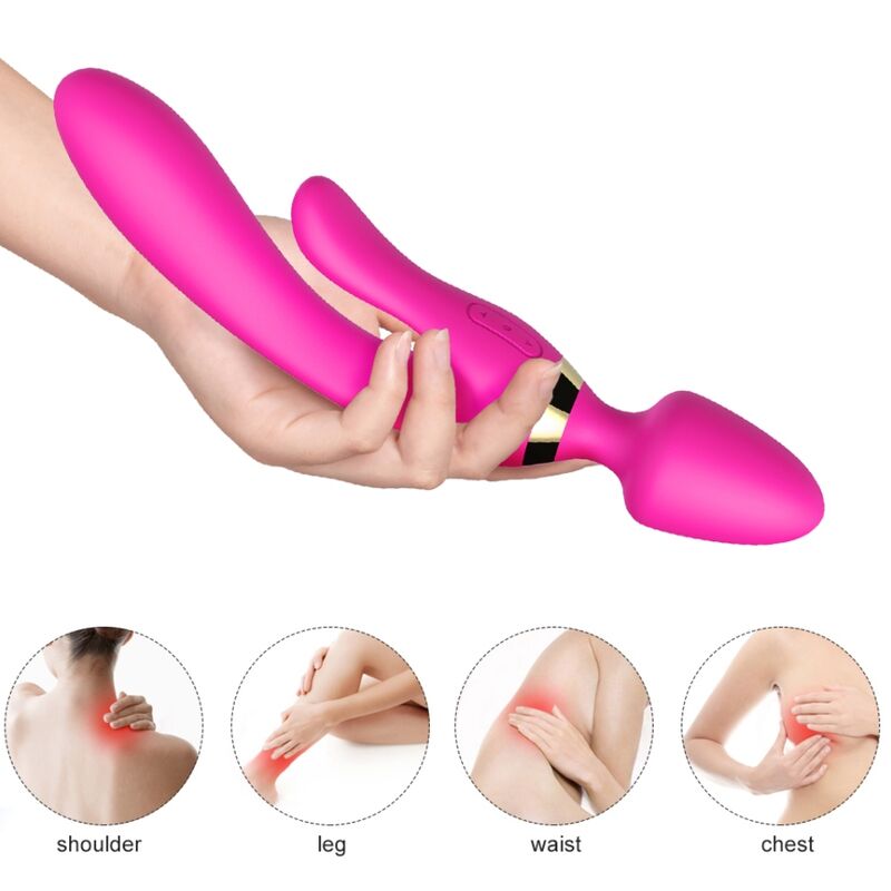 Armony - Masseur & Vibrateur Lapin Fuchsia - Image 3