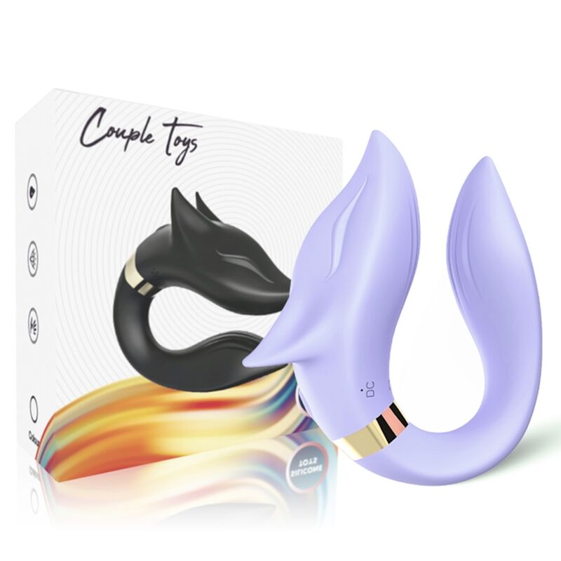 ARMONY - VIBRATEUR FOX POUR COUPLES TÉLÉCOMMANDE VIOLET - Image 5