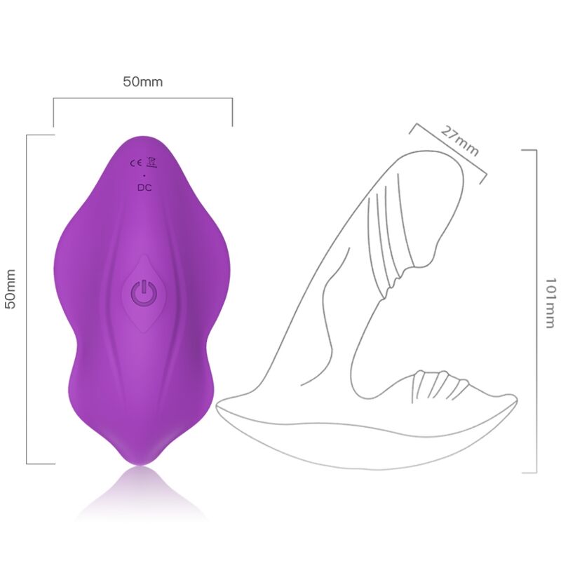 Armony - Sifflet Vibrateur Introduction Télécommande Violet - Image 3