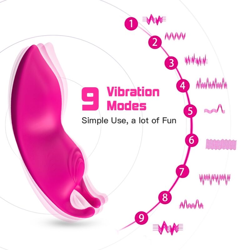 ARMONY - HONEYBEE WEARABLE PANTIES VIBRATEUR G-SPOT TÉLÉCOMMANDE FUCHSIA - Image 10