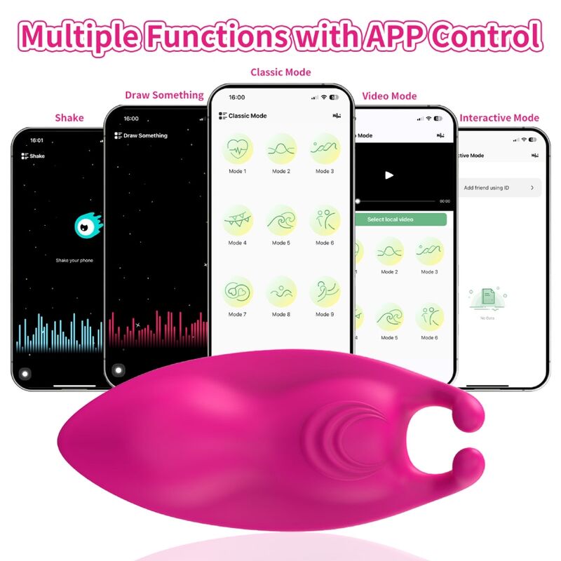 ARMONY - HONEYBEE WEARABLE PANTIES VIBRATEUR G-SPOT FUCHSIA - APPLICATION GRATUITE - Image 6
