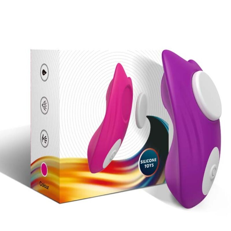 Armony - Culotte Portable Papillon Vibrateur Télécommande Violet - Image 6
