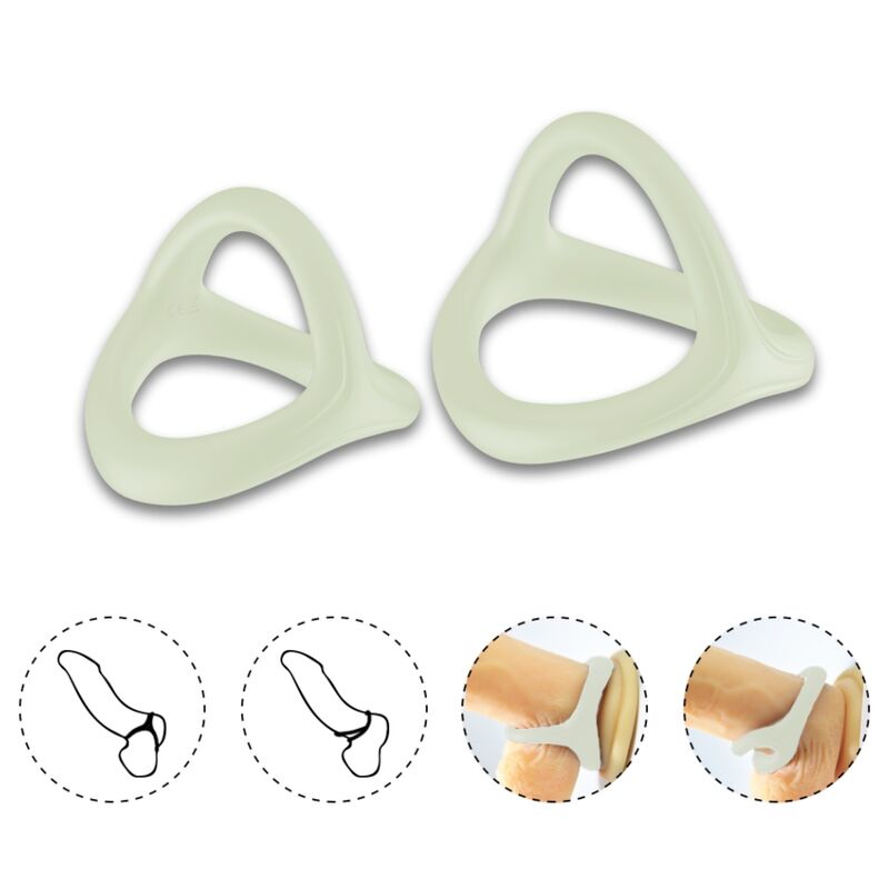 Armony - Bague Double Silicone Tresor Lumineuse - Image 4