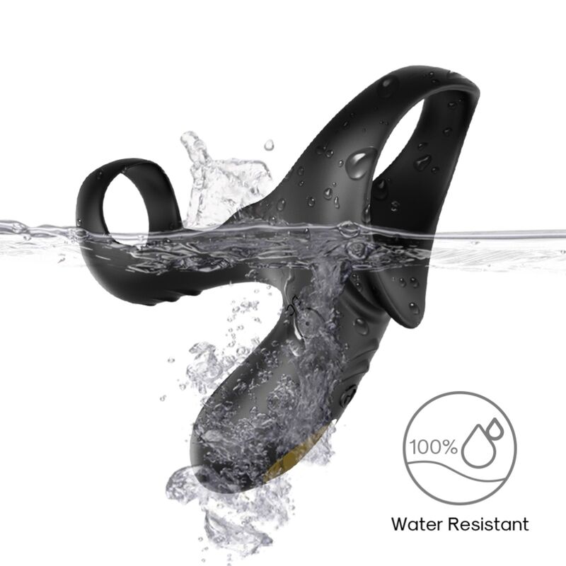 Armony - Ranger Double Vibrator Ring For Couples Black - Image 4