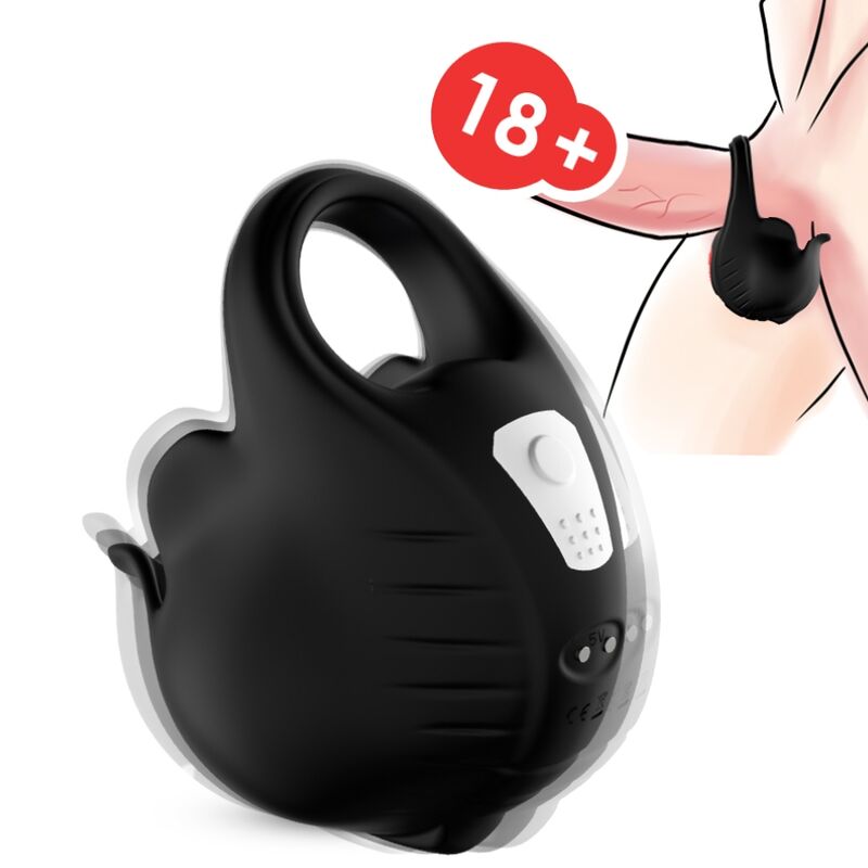 Armony - Anneau Vibrateur À Ventouses Télécommande Noir - Image 3