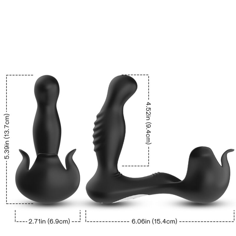 Armony - Vibrateur Surround Anal & Stimulateur Testiculos Télécommande Noir - Image 4