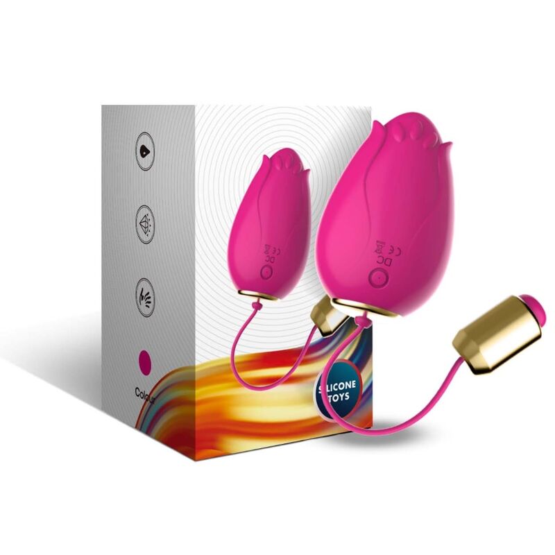 Armony - Vibrateur Mandala Egg Télécommande G-Spot Fuchsia - Image 7