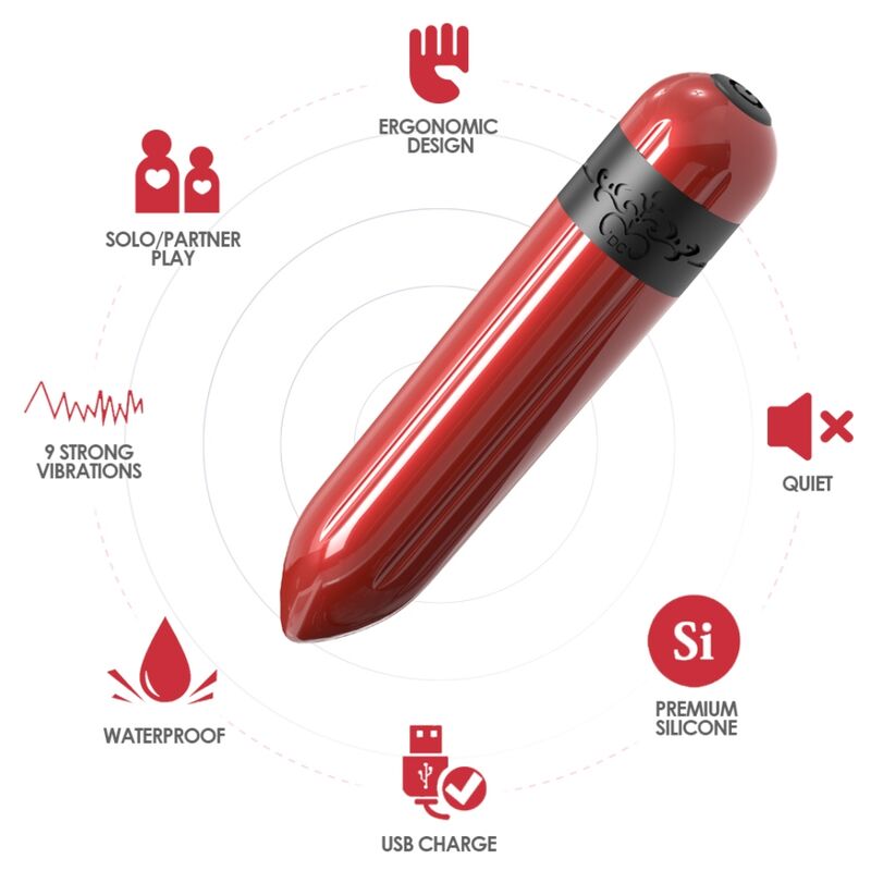 Armony - Rocket Vibrateur Bullet Fuchsia - Image 3