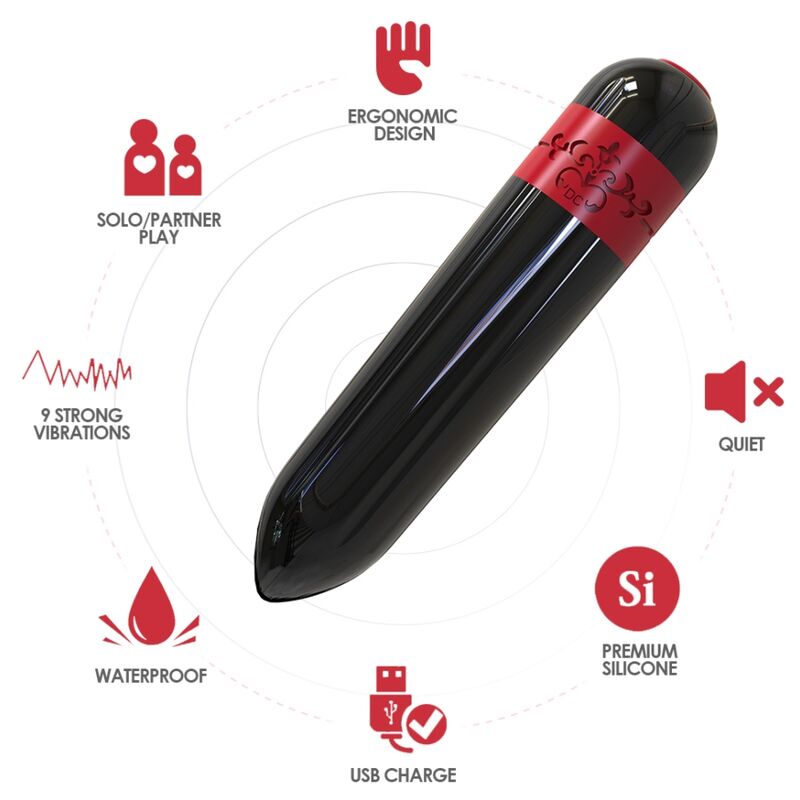 Armony - Rocket Vibrateur Bullet Noir - Image 3