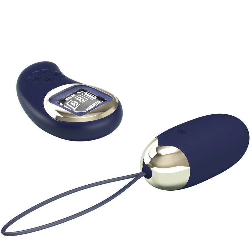PRETTY LOVE - MINA VIBRATING EGG REMOTE CONTROL BLUE - Image 2