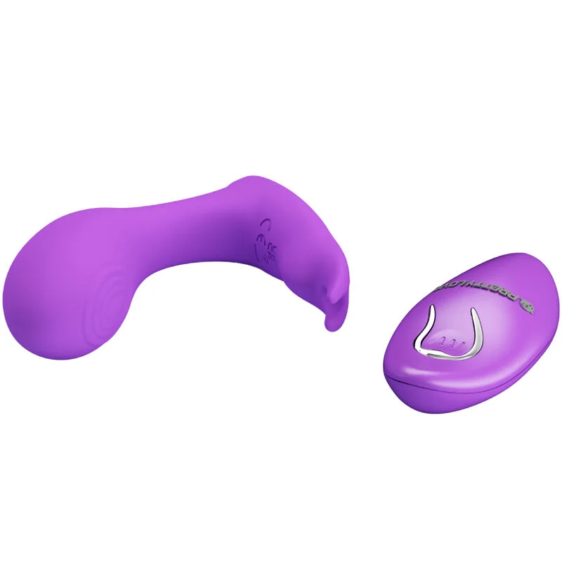 PRETTY LOVE - IDABELLE VIBRATION & PULSATION REMOTE CONTROL VIOLET - Image 4