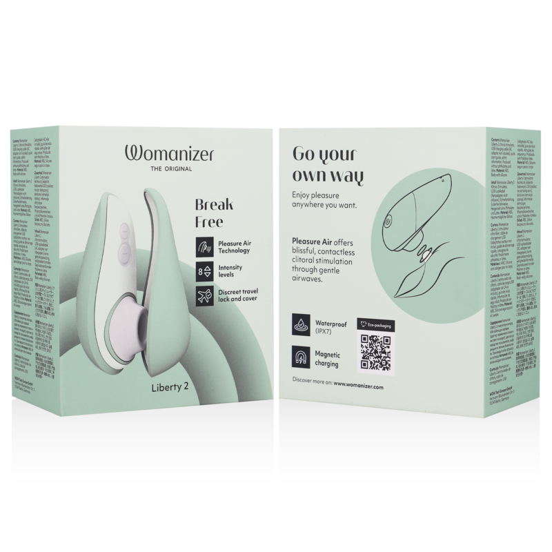 Womanizer - Liberty 2 Stimulateur De Clitoris Et Aspiration Vert Clair - Image 16