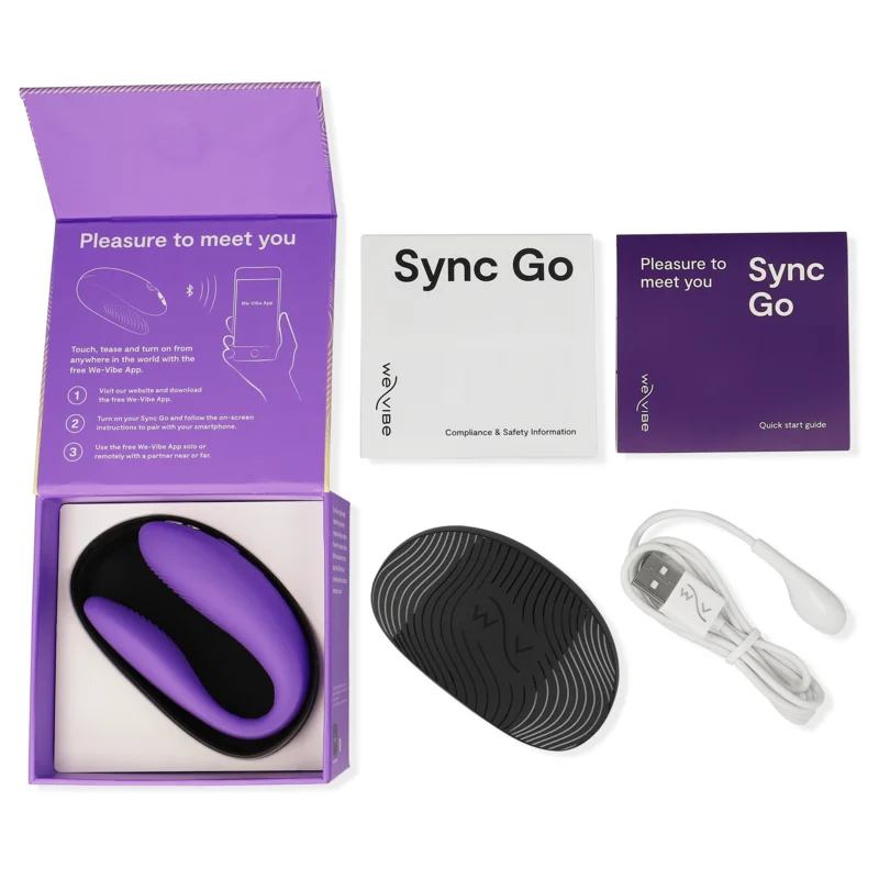 WE-VIBE - SYNC GO DUAL STIMULATOR VIOLET - Image 7