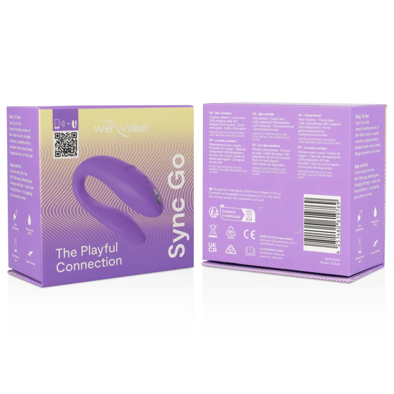 WE-VIBE - SYNC GO DUAL STIMULATOR VIOLET - Image 8