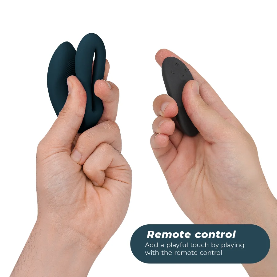 WE-VIBE - SYNC O AFSTANDSVIBRATOR FLEXIBELE DONKERE GROEN - Image 4