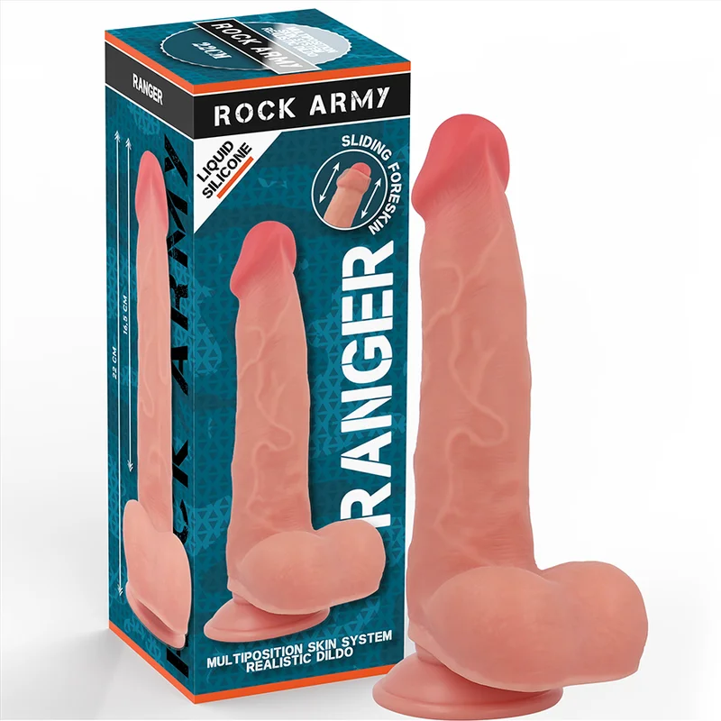 Rockarmy - Ranger En Silicone Liquide 22 Cm -O- 3,6 Cm