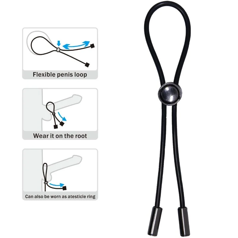 PRETTY LOVE - CORD PENIS RING AND TESTICLES - Image 4