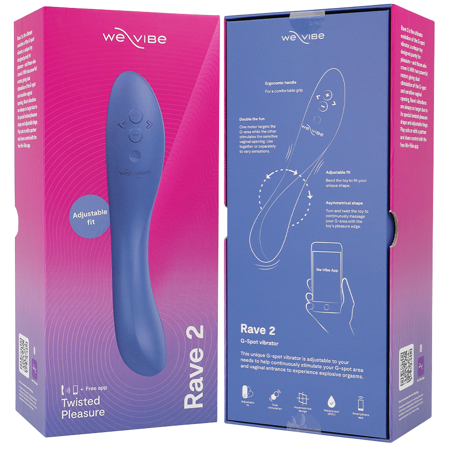 WE-VIBE - RAVE 2 VIBRATEUR POINT G BLEU - Image 8
